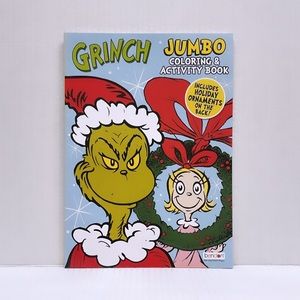 Grinch coloring and activity Christmas book